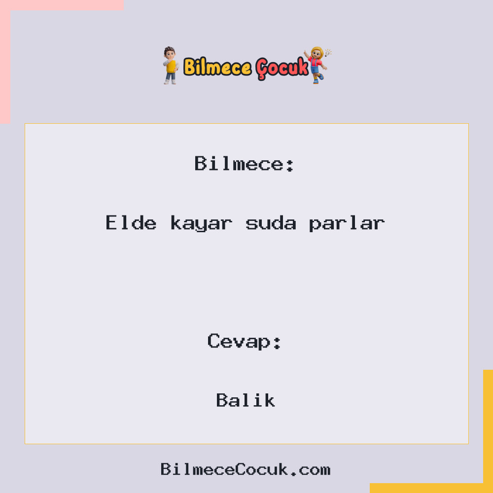 Elde kayar suda parlar