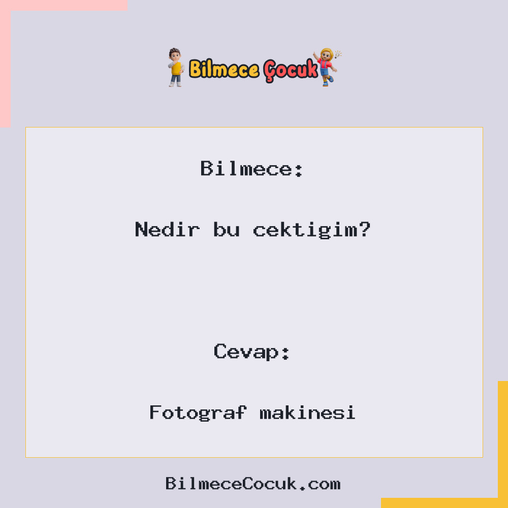 Nedir bu çektiğim?